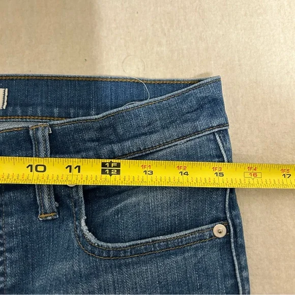 Madewell 10" High-Rise Skinny Jeans: Tulip-Hem Edition‎ Size 29 - Picture 7 of 9